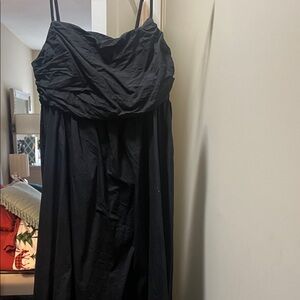 Petal and pup midi black dress